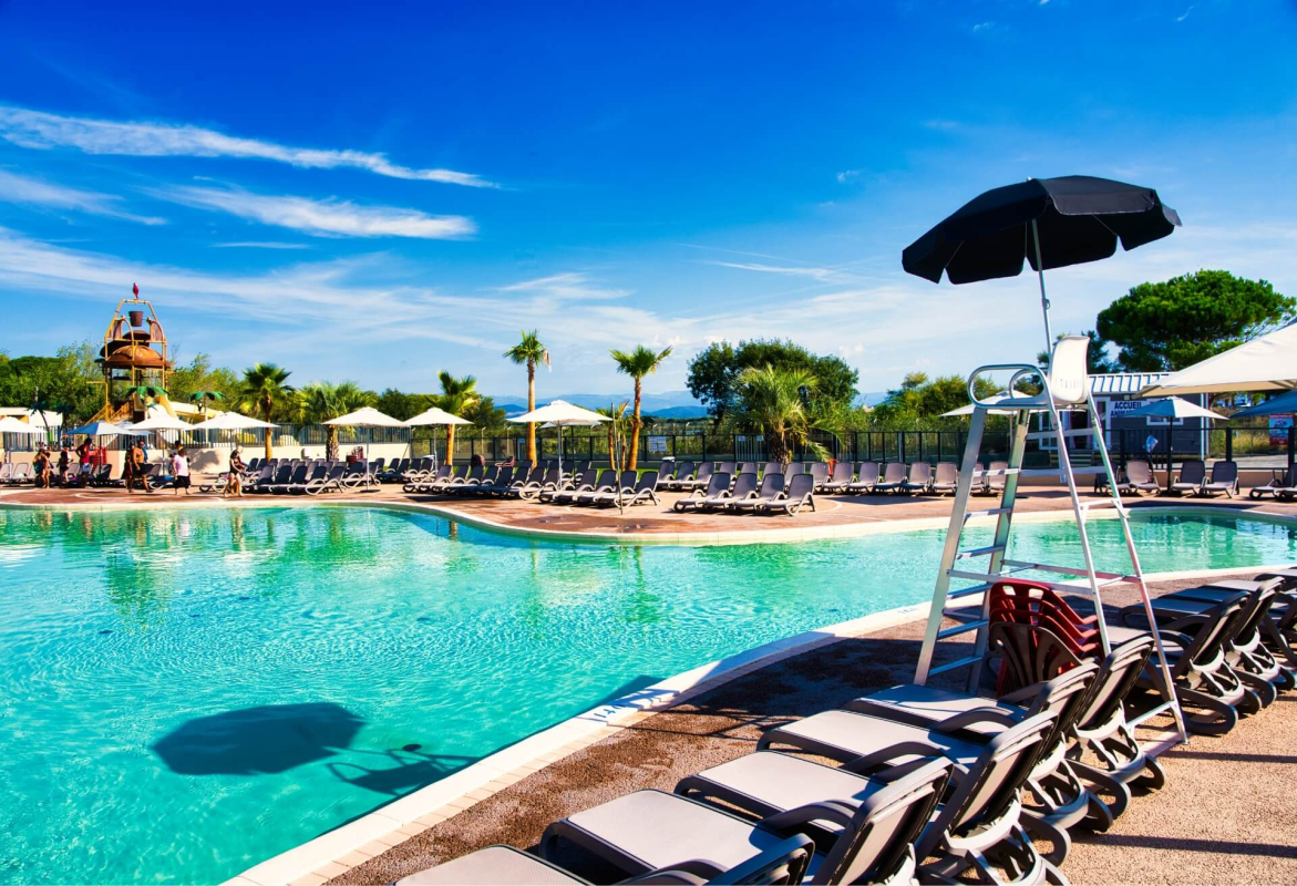 Image Campingplatz mit Wasserpark in Fréjus im Var