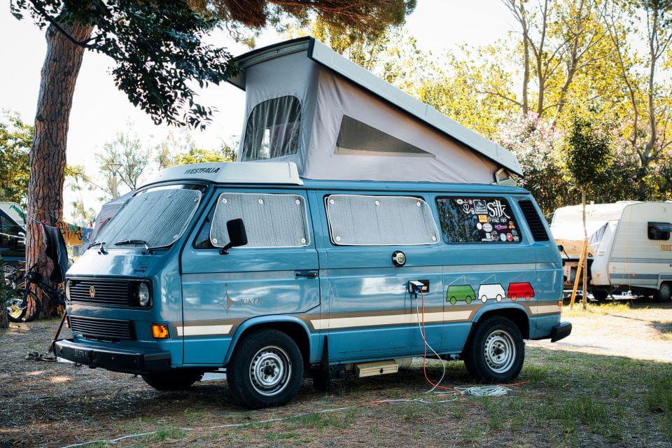 Stellplatz für Wohnmobile