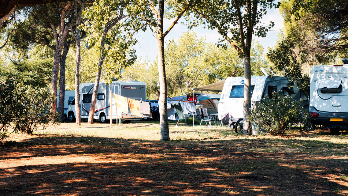 Stellplatz für Wohnmobile