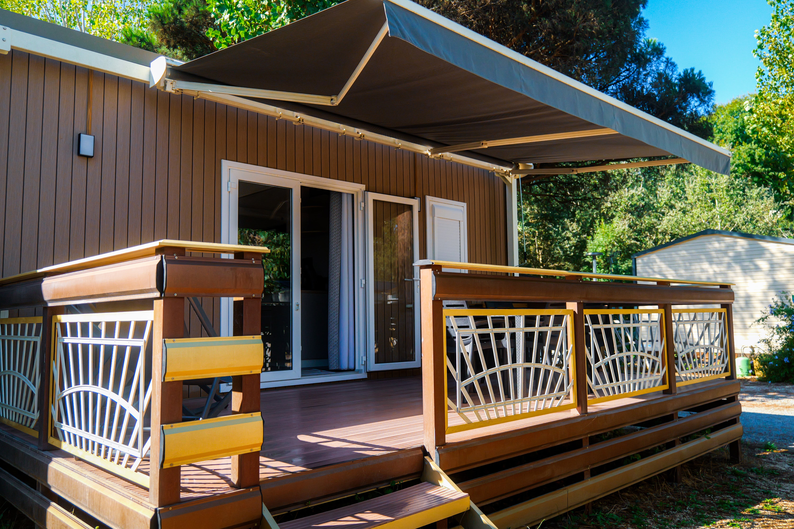 Mobilheim für 6 Personen