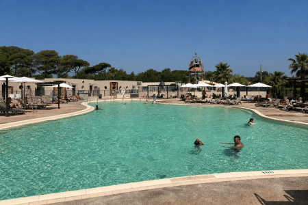 image Juni auf dem Campingplatz Saint-Aygulf Plage: Die Sommersaison ist in vollem Gange